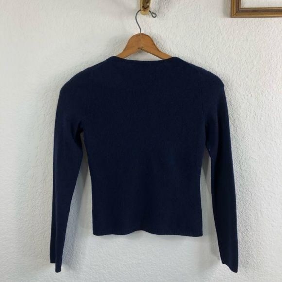 Hayden Cashmere Crewneck Long Sleeve Sweater Knit - Picture 6 of 6